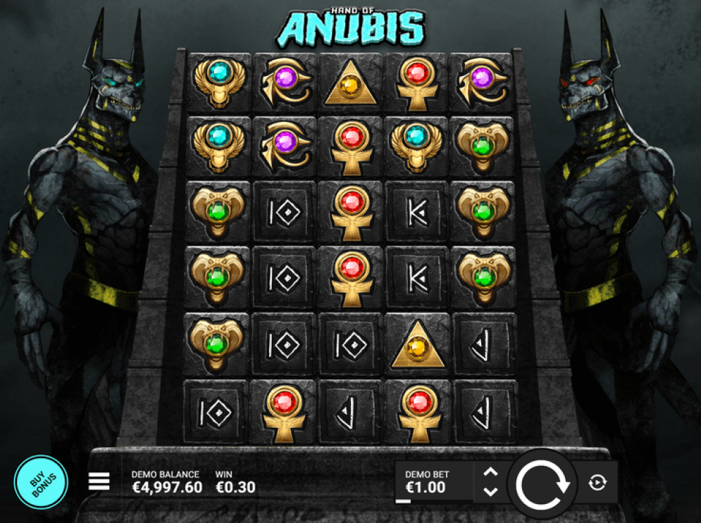 Demostración del juego Hand of Anubis